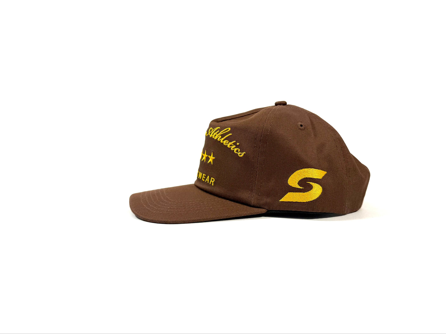 5 Star Unstructured Hat - Brown