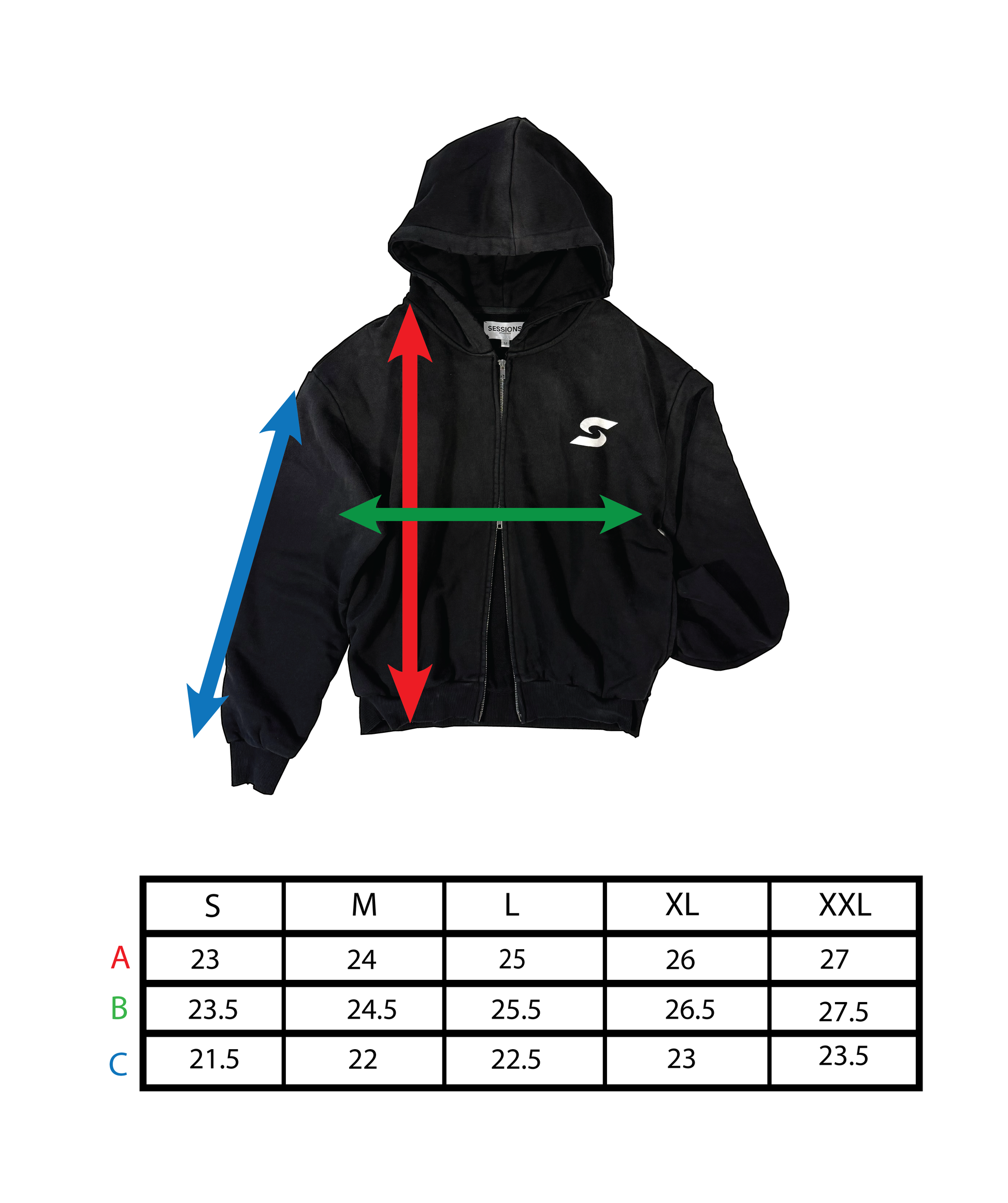 Perfecto' Double Zip Hoodie – Sessions Athletics Perfecto' Double Zip Hoodie – Sessions Athletics