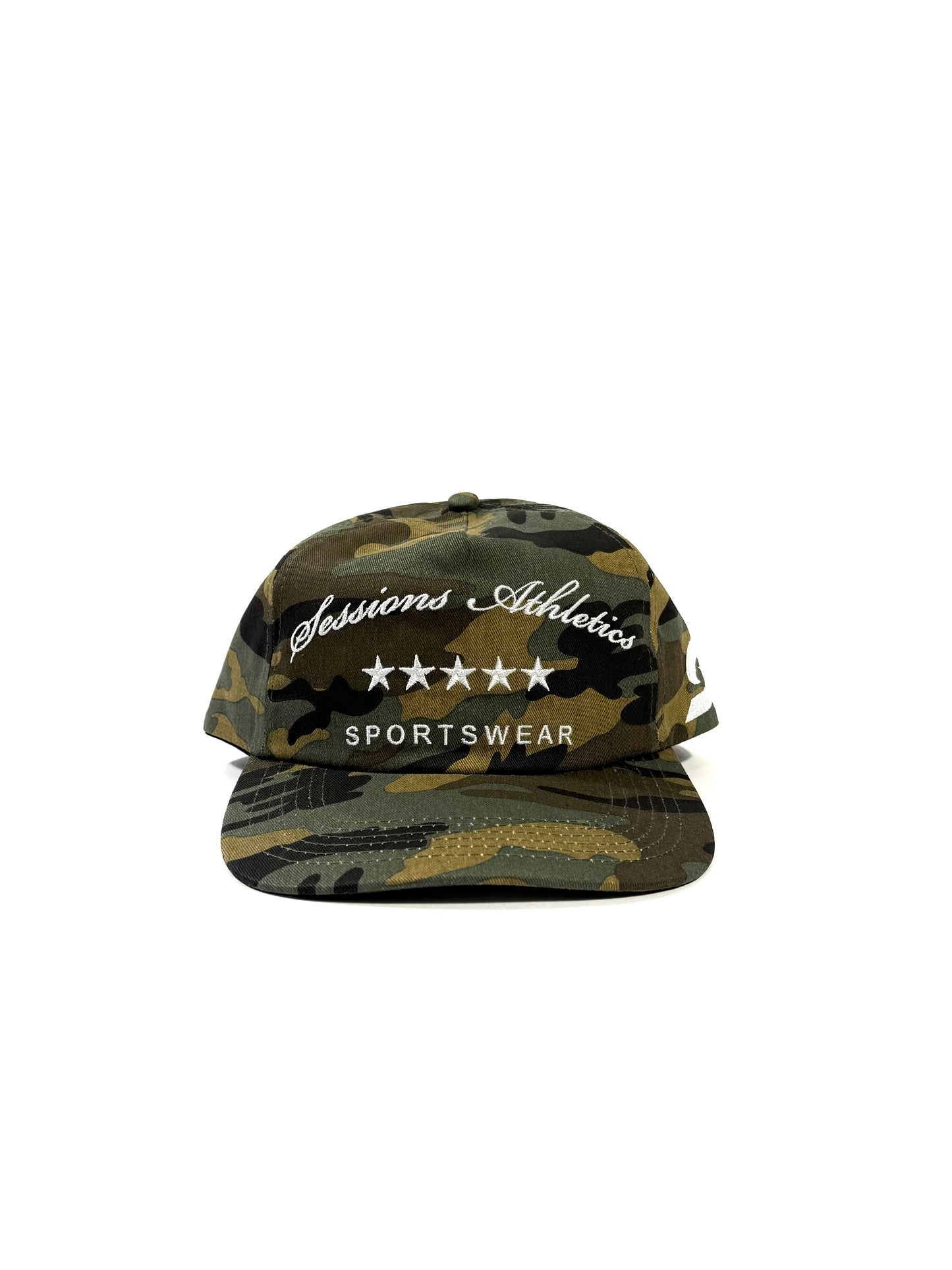 5 Star Unstructured Hat - Camo